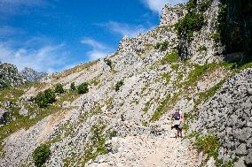 Cares Trail In Spain