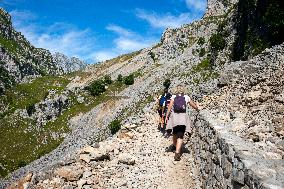 Cares Trail In Spain