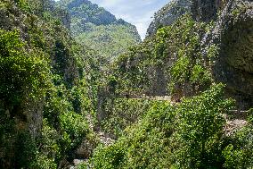 Cares Trail In Spain