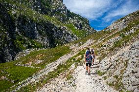 Cares Trail In Spain