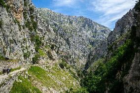 Cares Trail In Spain