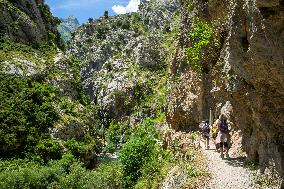 Cares Trail In Spain