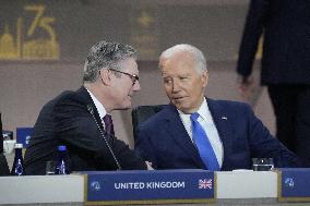 Biden Participates in Working Session II of the 2024 NATO Summit