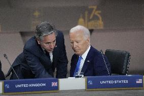 Biden Participates in Working Session II of the 2024 NATO Summit