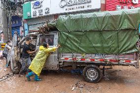 CHINA-CHONGQING-ZHONGXIAN-FLOOD-AFTERMATH (CN)