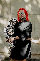 PFW - Schiaparelli Arrivals Street Looks