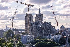 Notre Dame 5-Years Restauration Update - Paris