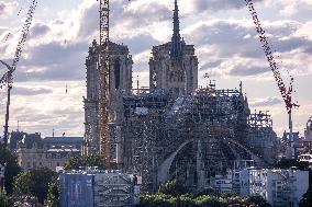 Notre Dame 5-Years Restauration Update - Paris