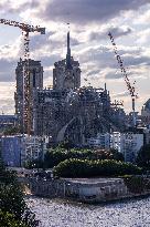 Notre Dame 5-Years Restauration Update - Paris