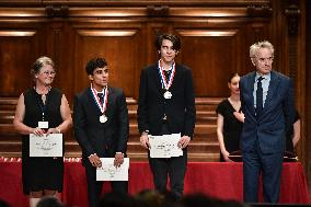 Concours general des lycees et des metiers awards in Paris FA