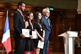 Concours general des lycees et des metiers awards in Paris FA