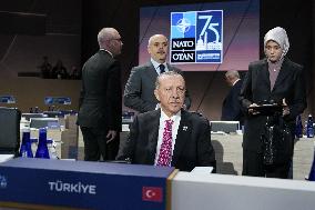 Biden Participates in Working Session IIl of the 2024 NATO Summit