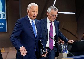 Biden Participates in Working Session IIl of the 2024 NATO Summit