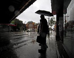 Remnants Of Hurricane Beryl Drop Rain Showers In Brampton, Ontario, July 10 And 11, 2024.