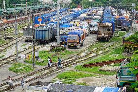 Daily Life In Kolkata, India