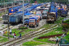 Daily Life In Kolkata, India