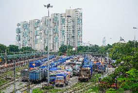 Daily Life In Kolkata, India