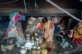 Daily Life In Kolkata, India