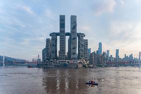 Jialing River and Yangtze River Water Level Rose in Chongqing