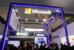 Microsoft Booth at 2024 WAIC in Shanghai