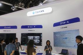 Baidu Booth at 2024 WAIC in Shanghai