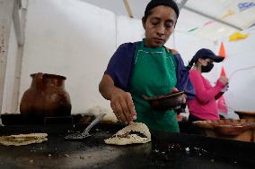 Pre-Hispanic Gastronomy Fair In Mexico