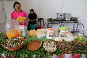 Pre-Hispanic Gastronomy Fair In Mexico