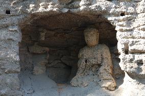 Yungang Grottoes in Datong