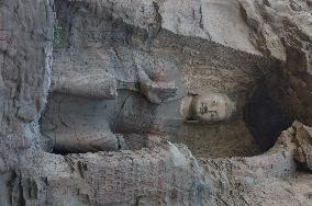 Yungang Grottoes in Datong