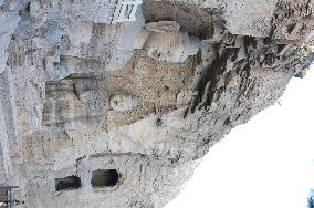 Yungang Grottoes in Datong