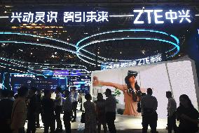 ZTE Booth at 2024 WAIC in Shanghai