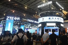 ZTE Booth at 2024 WAIC in Shanghai