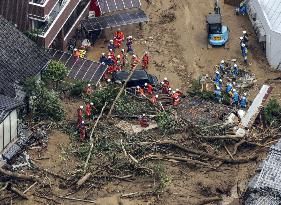 Landslide in western Japan