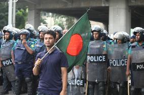 Students Protest Quota System - Dhaka