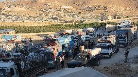 LEBANON-ARSAL-SYRIAN REFUGEE-RETURN