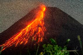 Mount Merapi Erupts - Indonesia