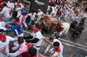 Sixth Running Of San Fermin - Pamplona