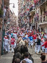 Sixth Running Of San Fermin - Pamplona