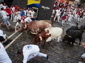 Sixth Running Of San Fermin - Pamplona