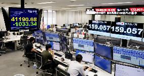 Nikkei plunges in Tokyo