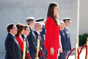 Princess Leonor's Official Trip To Portugual