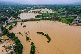 Flooding Follows Heavy Rain In Chongqing - China