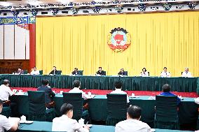 CHINA-BEIJING-WANG HUNING-CPPCC-BIWEEKLY CONSULTATION SESSION (CN)