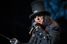 Alice Cooper Performs In Porderone - Italy