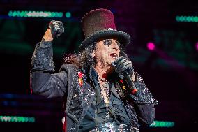 Alice Cooper Performs In Porderone - Italy