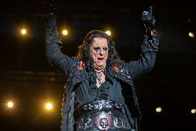 Alice Cooper Performs In Porderone - Italy