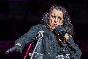 Alice Cooper Performs In Porderone - Italy