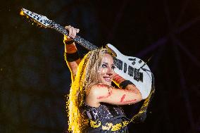 Alice Cooper Performs In Porderone - Italy