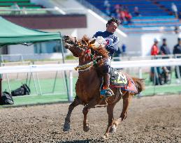 (SP)CHINA-XINJIANG-ZHAOSU-NATIONAL TRADITIONAL GAMES OF ETHNIC MINORITIES-EQUESTRIAN (CN)