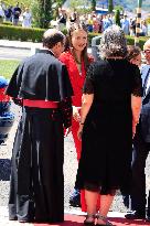 Princess Leonor Visit To Jeronimos Monastery - Portugal